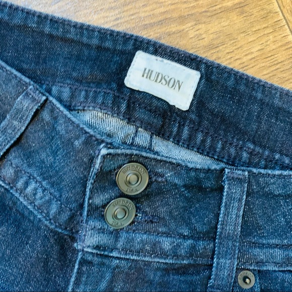 Hudson Bootcut Denim Flare Jeans 26 Dark Wash 2153 - Picture 5 of 9